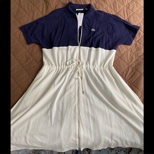 LACOSTE. Rare. Beautiful dress. Runs big.